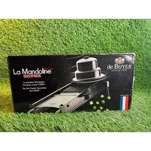 de Buyer La Mandoline Ultra Deluxe System Cube Professional Slicer Made France